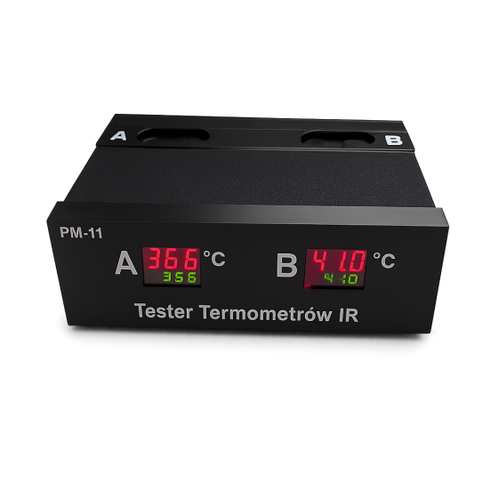 Tester termometrów...